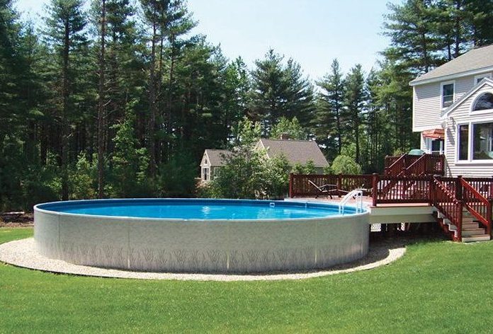 Radiant Pools Ultra Modern Pool Patio, Radiant Semi Inground Pool Reviews