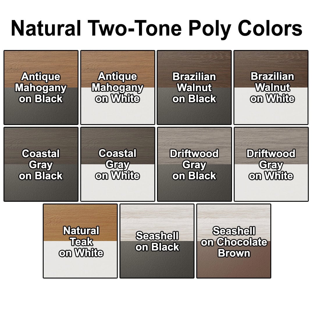 BG Natural Two-Tone Poly Colors 2026