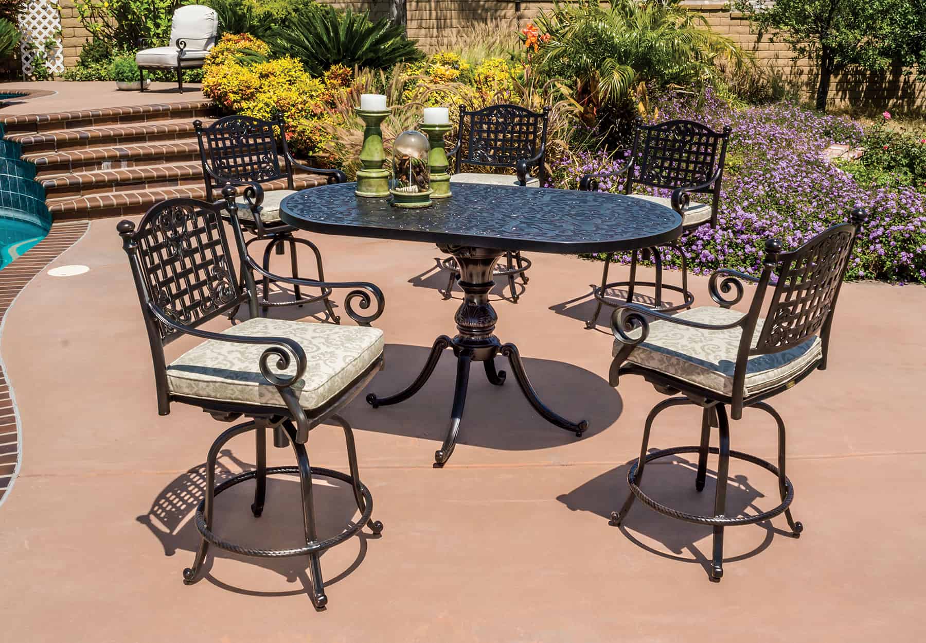 Verona garden dining set clearance
