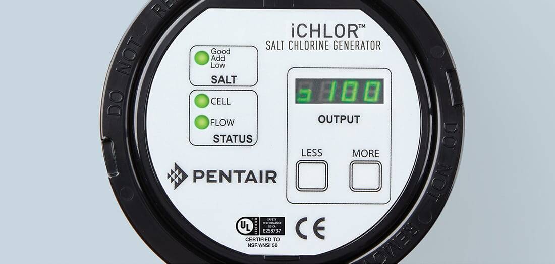iCHLOR™ SALT CHLORINE GENERATOR Ultra Modern Pool & Patio