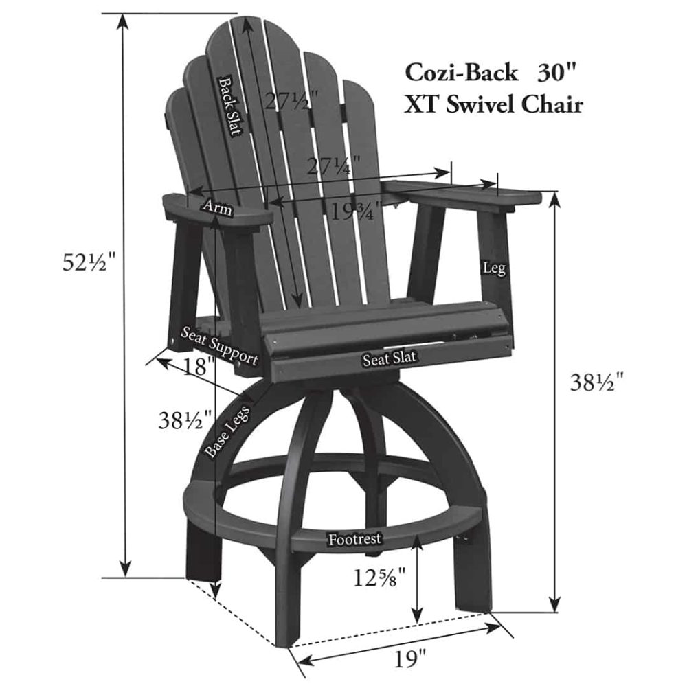 Cozi-Back Swivel 30 XT Chair - Image 2