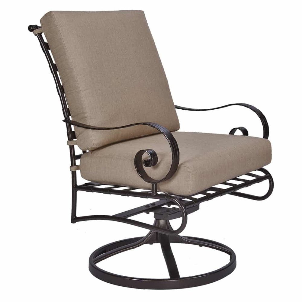 942-SRW OW Lee Classico Club Swivel Rocker Dining Chair