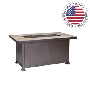 O.W. Lee Santorini Steel 30x50 Fire Pit 5110-3050C