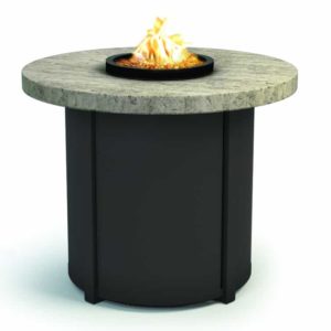 Homecrest Sandstone Fire Table 30 round 3430CSS Sandstone 30 Fire Table