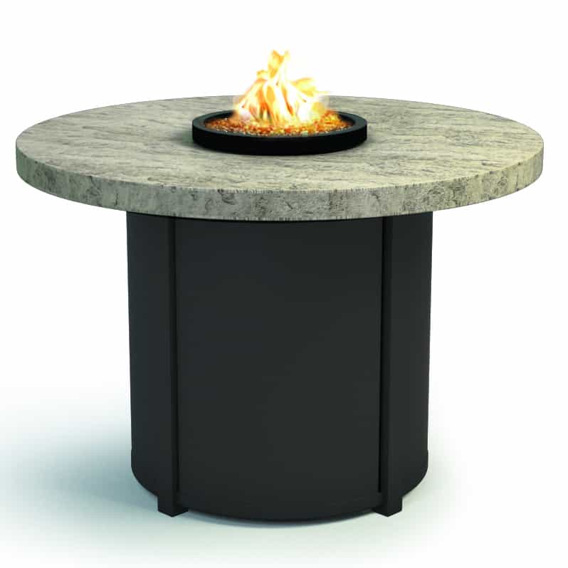Homecrest Sandstone Fire Table 36 round 3436CSS Sandstone 36 Fire Table
