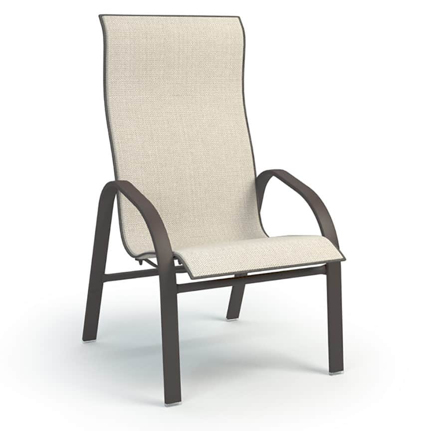 Sleek modern and beautiful tall back chairs