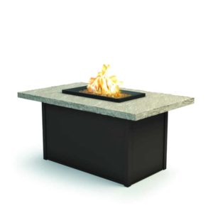 Homecrest Slate Fire Table 32x52 893252XCSL Slate 32 x 52 Fire Table