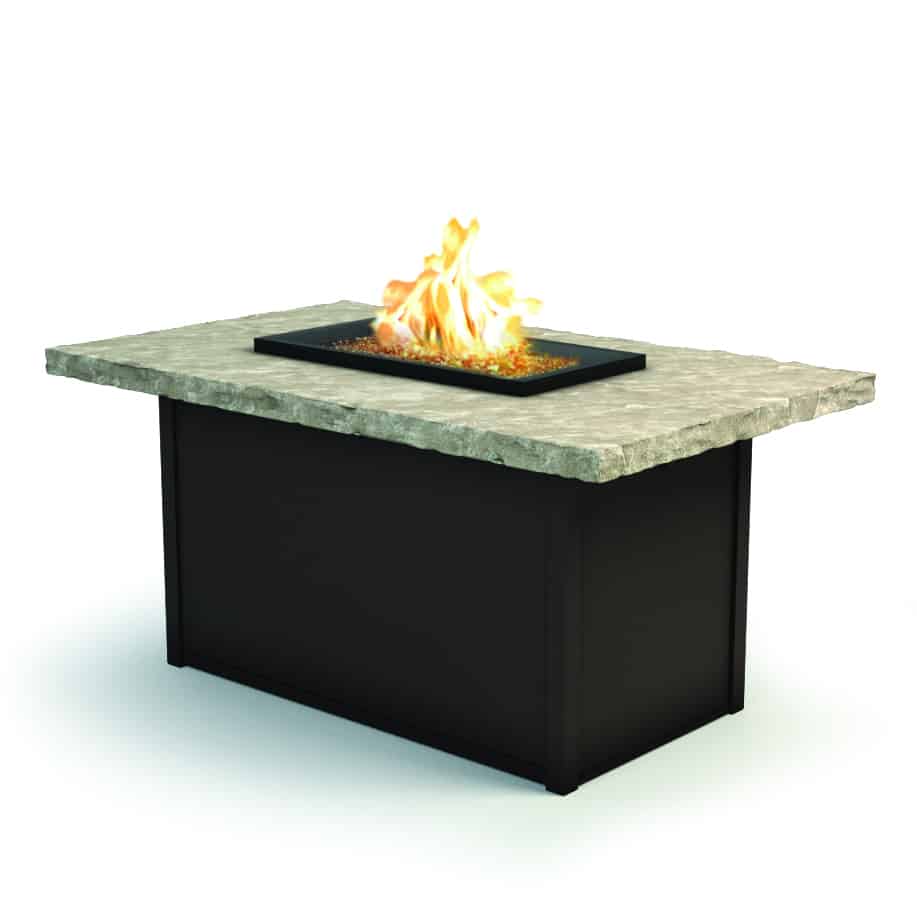 Homecrest Sandstone Fire Table 32x52 893252XCSS Sandstone 32 x 52 Fire Table