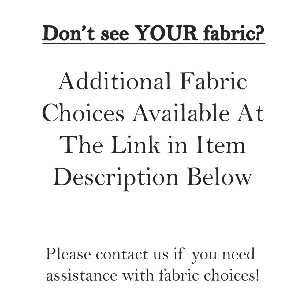 Additional Fabric Availability Notice
