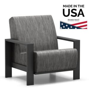 Homecrest Blair Air Chat Chair Sling Aluminum 10AR392