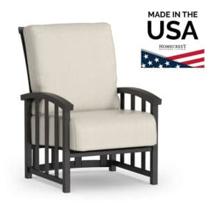 Homecrest Liberty Chat Chair Aluminum 1639A