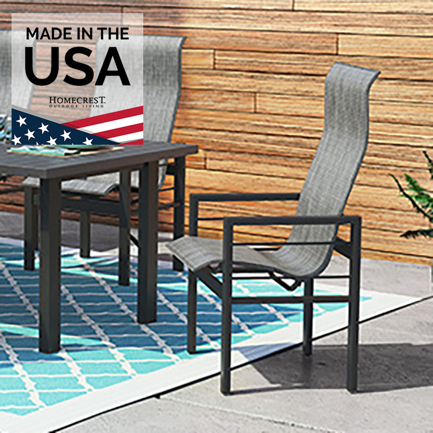 Homecrest Sutton Sling Aluminum Lifestyle 2