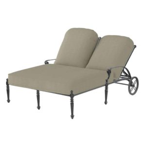 10340099 Grand Terrace cushion Double Chaise Lounge