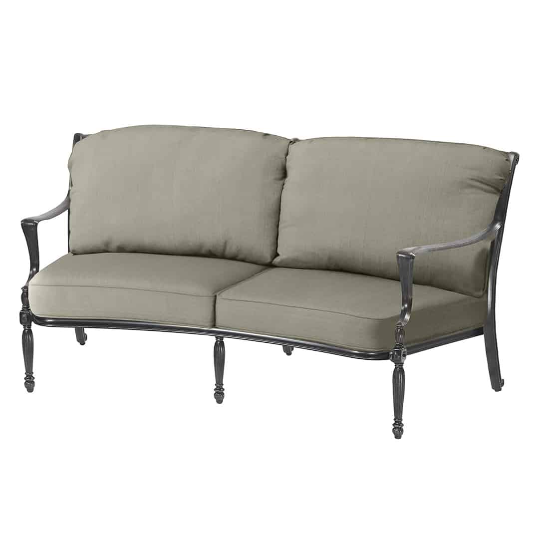 Curved Outdoor Sofa Cushions Baci Living Room