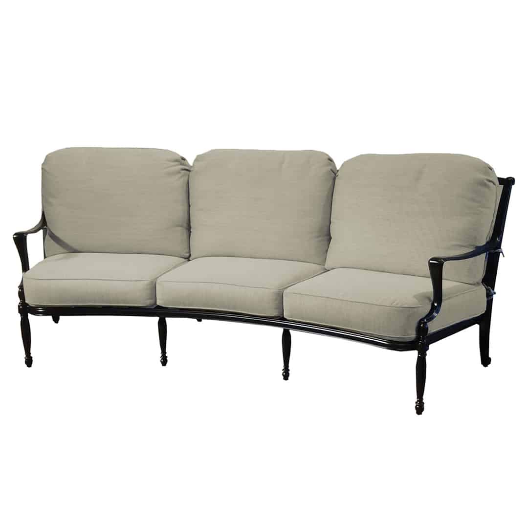 Curved Outdoor Sofa Cushions Baci Living Room