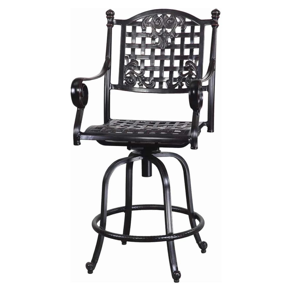 80410006 gensun verona swivel balcony stool