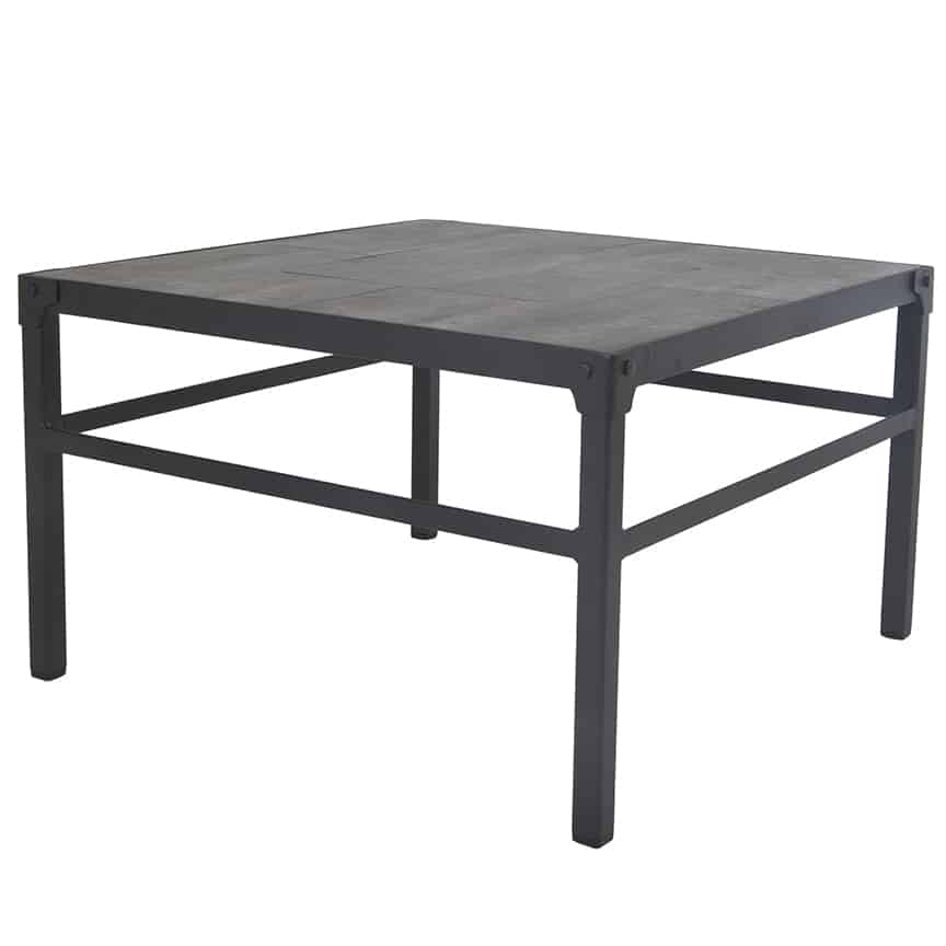 O.W. Lee Creighton Sectional Modular Table 55-MT30SQ_Metallilc Black