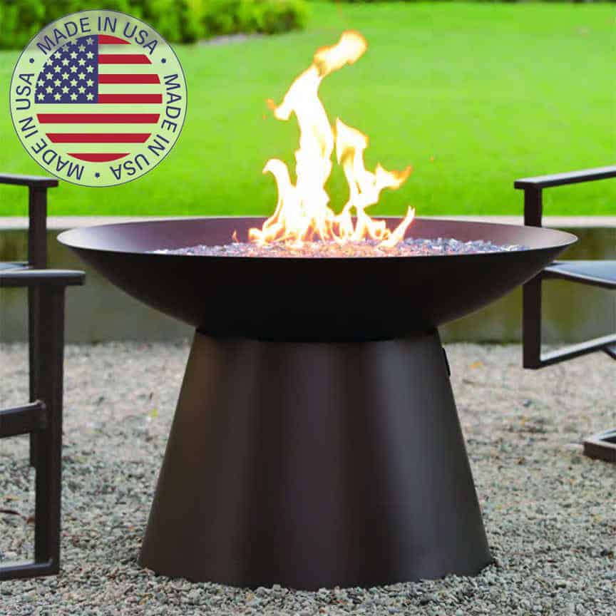 Basso Steel Fire Pit Lifestyle 1