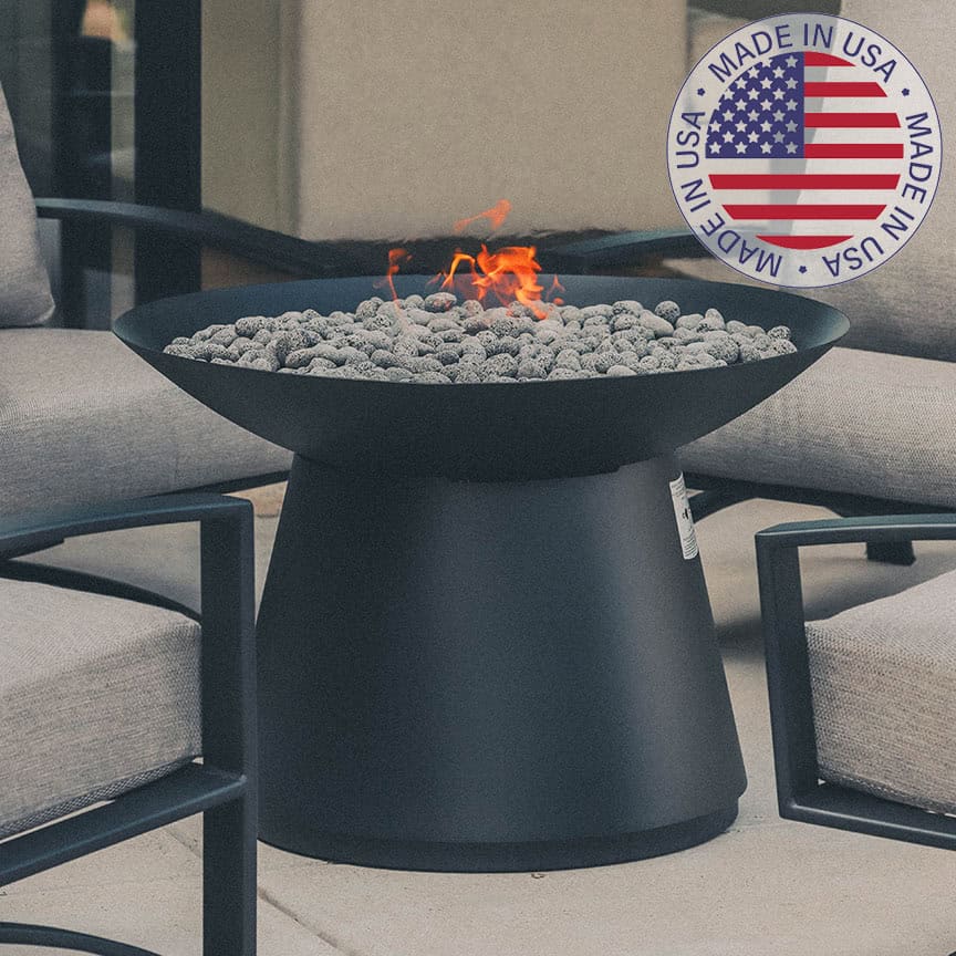 Basso Steel Fire Pit Lifestyle 2