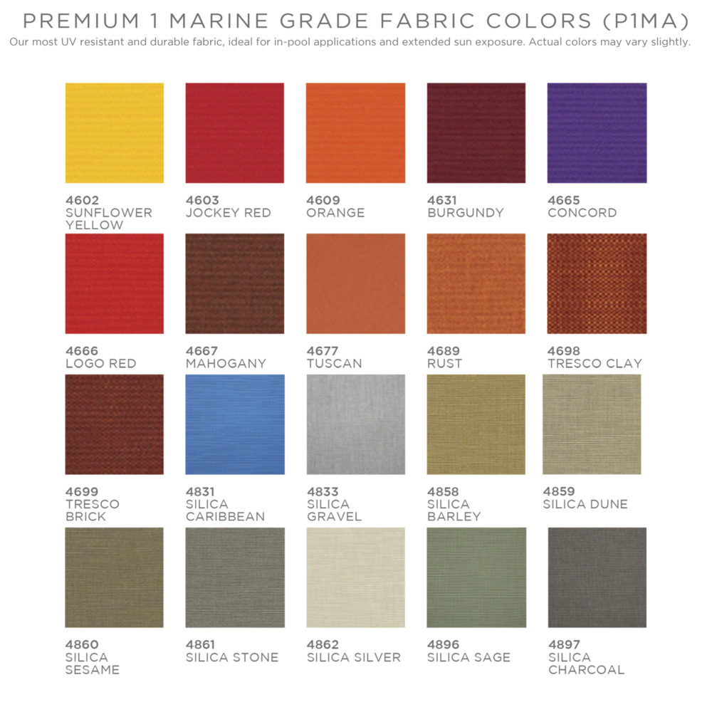 Ledge Lounger Fabric Marine Premium 1 2021