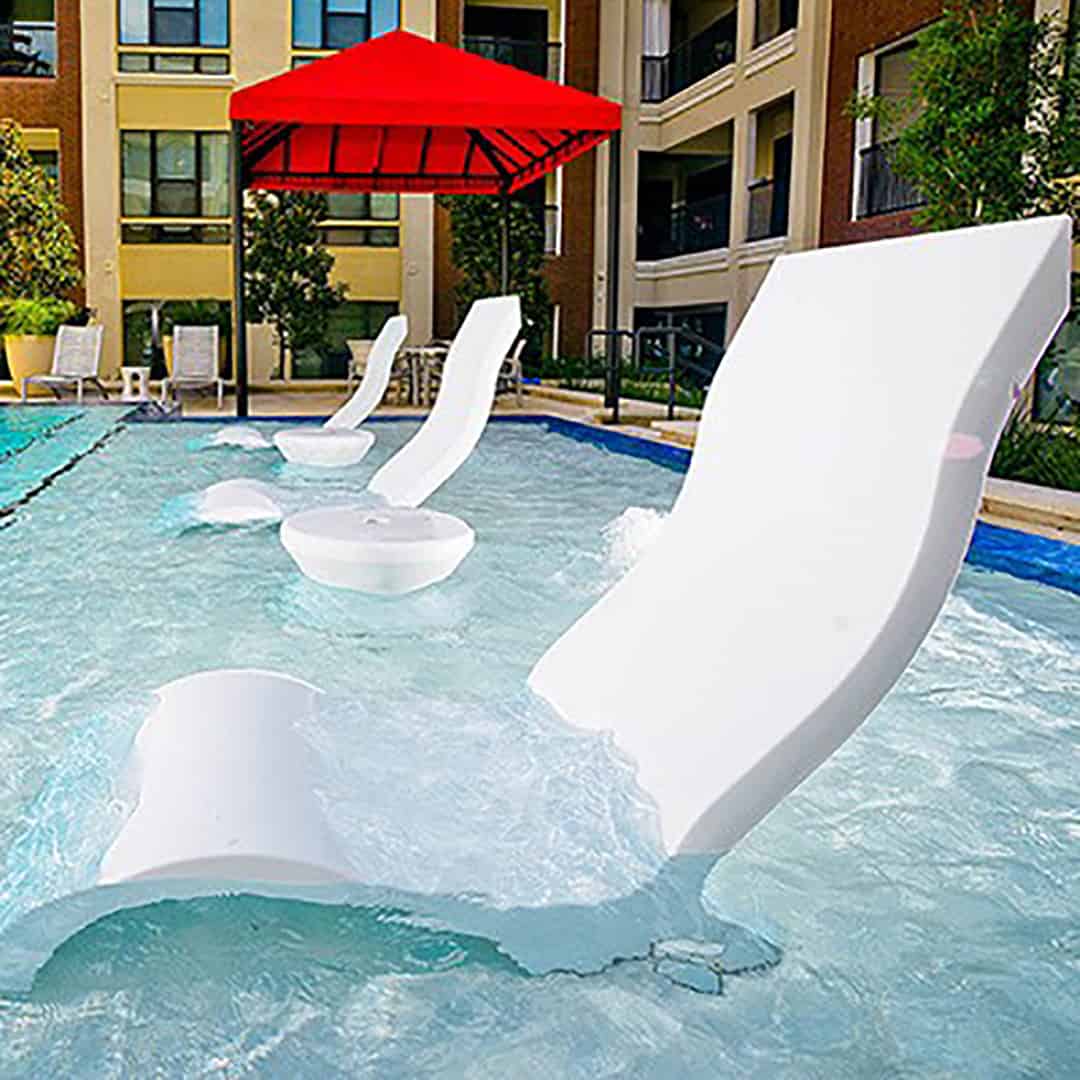 Ledge Lounger High Back Chair - Ultra Modern Pool &amp; Patio