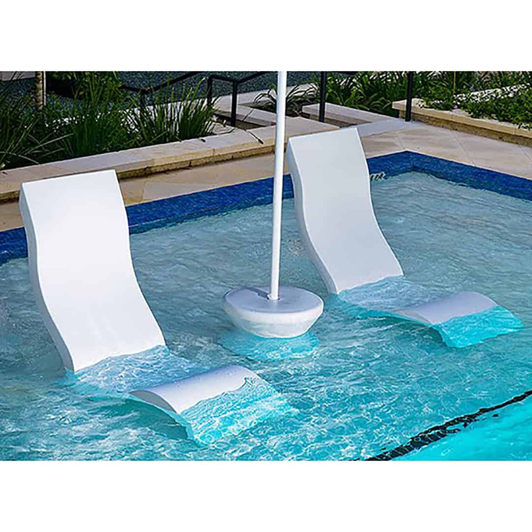 Ledge Lounger Side Table - Ultra Modern Pool & Patio