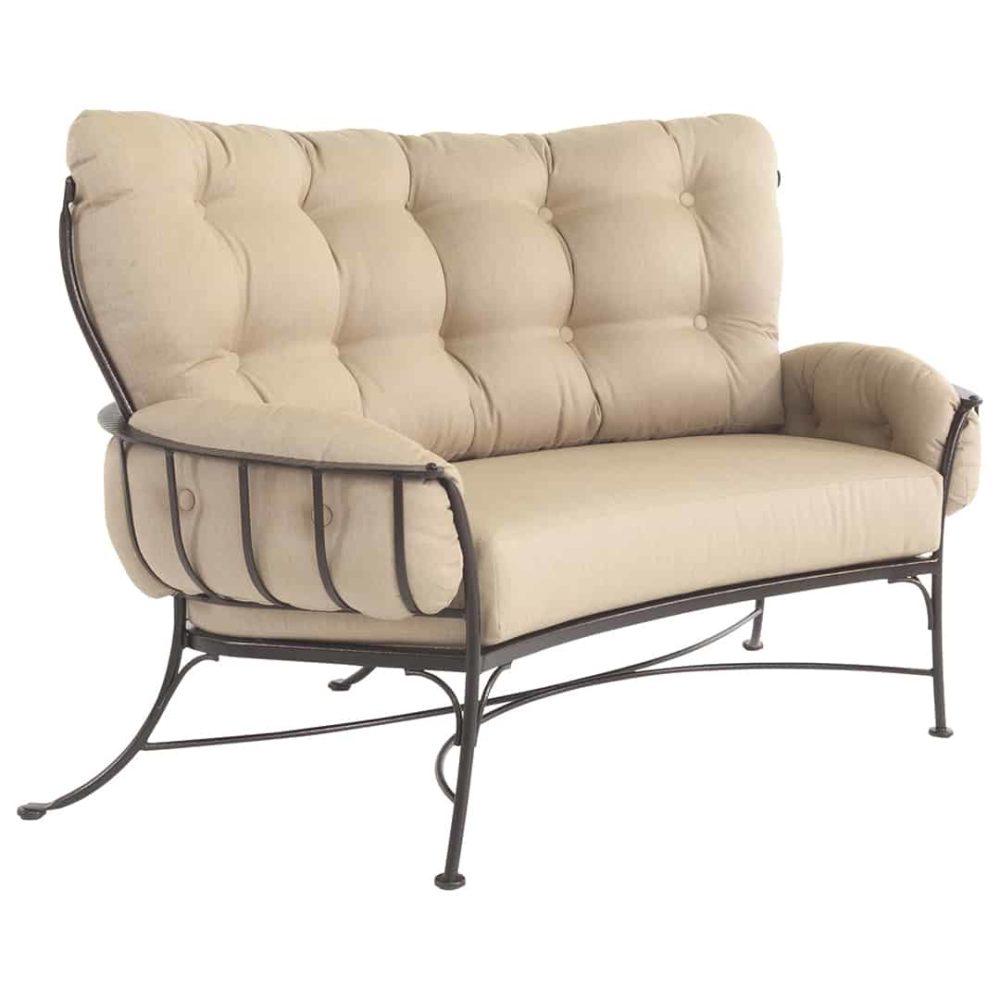 423-2MS OW Lee Monterra Urban Scale Crescent Loveseat