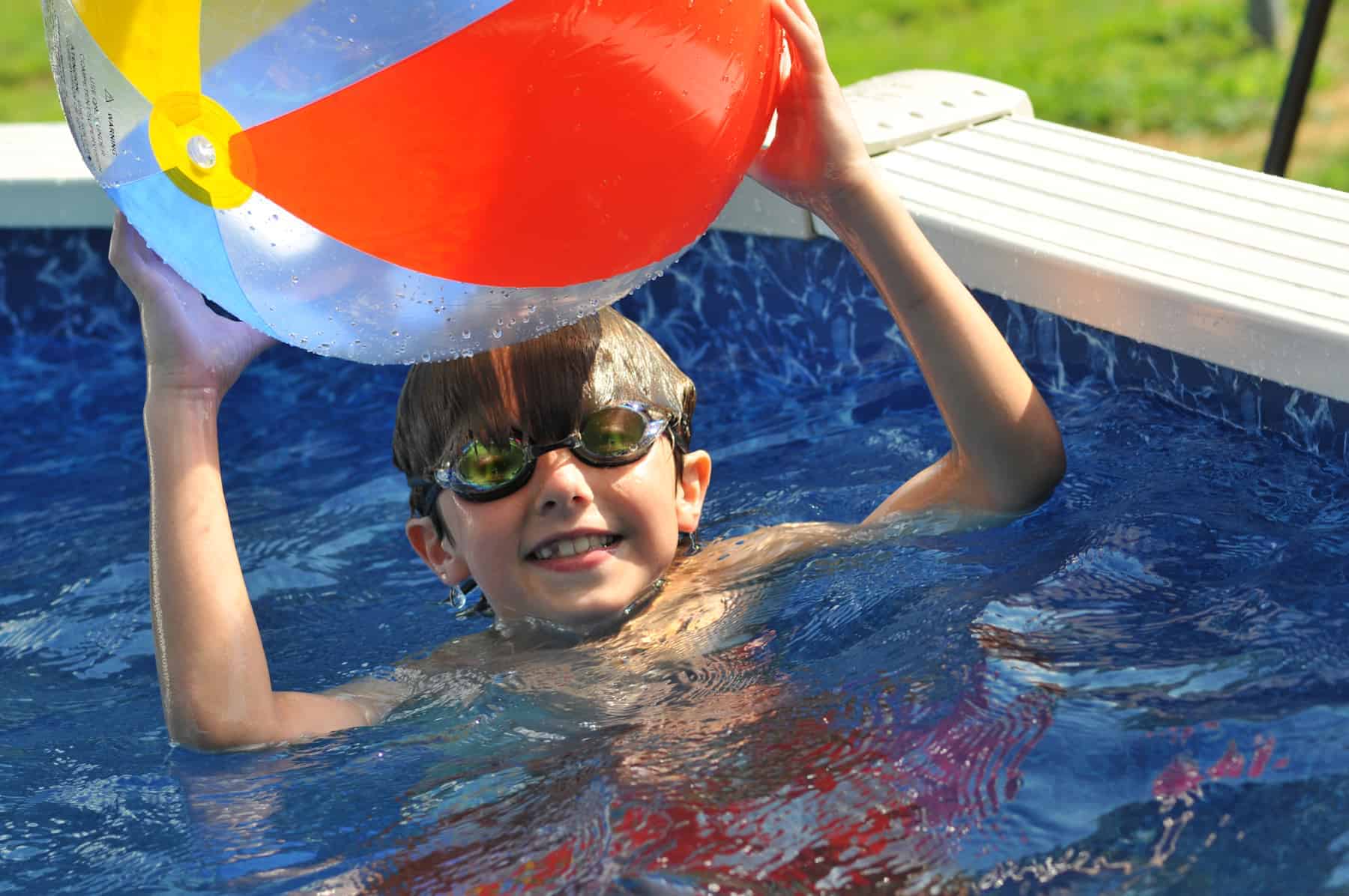 can you put an above ground pool on top of a leach field