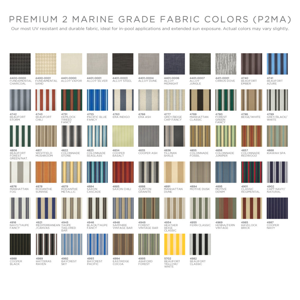 Ledge Lounger Fabric Marine Premium 2 2022