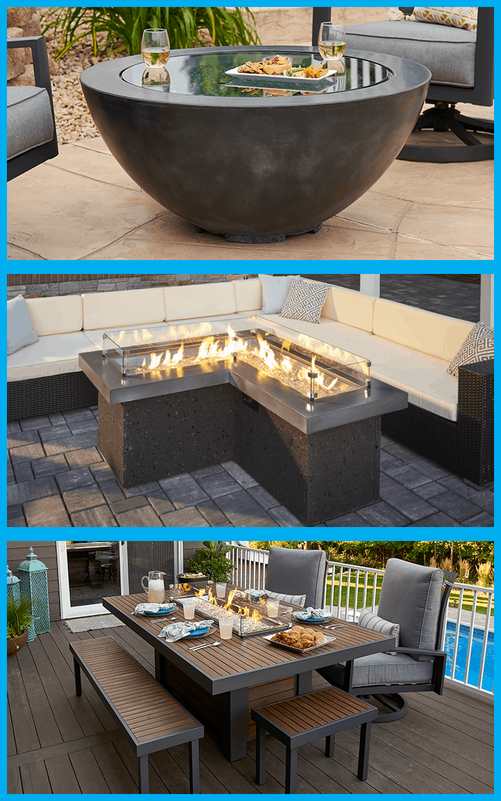 Fire Pit Tables Ultra Modern Pool Patio, Are Fire Pit Tables Any Good