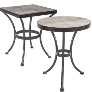 O.W. Lee Iron Accent Table