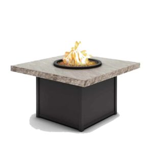 8942SCSL new Slate 42 Square Fire Table