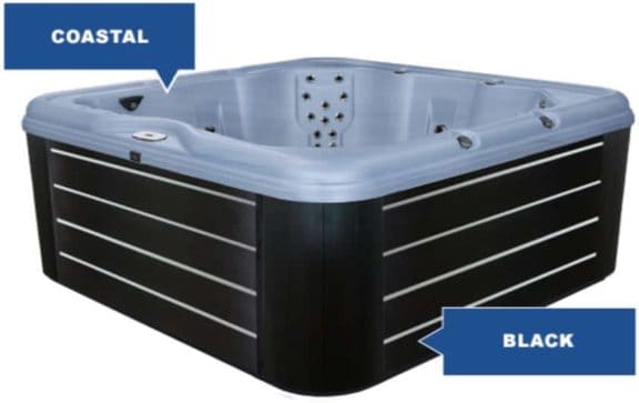 Bella MS 2 Person Hot Tub Ultra Modern Pool & Patio