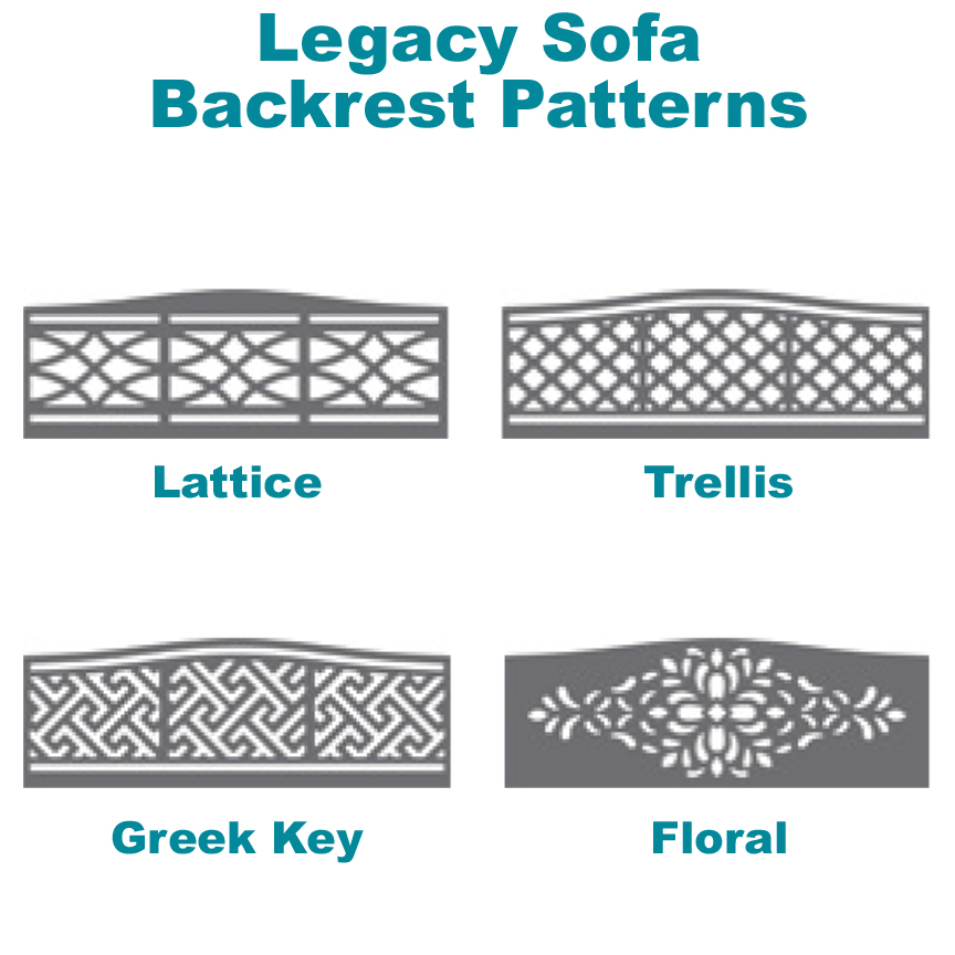 LL Legacy Sofa Back Patterns