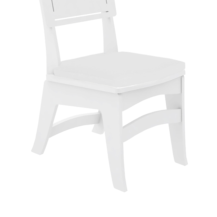 Ledge Lounger Legacy Dining Side Chair Cushion White