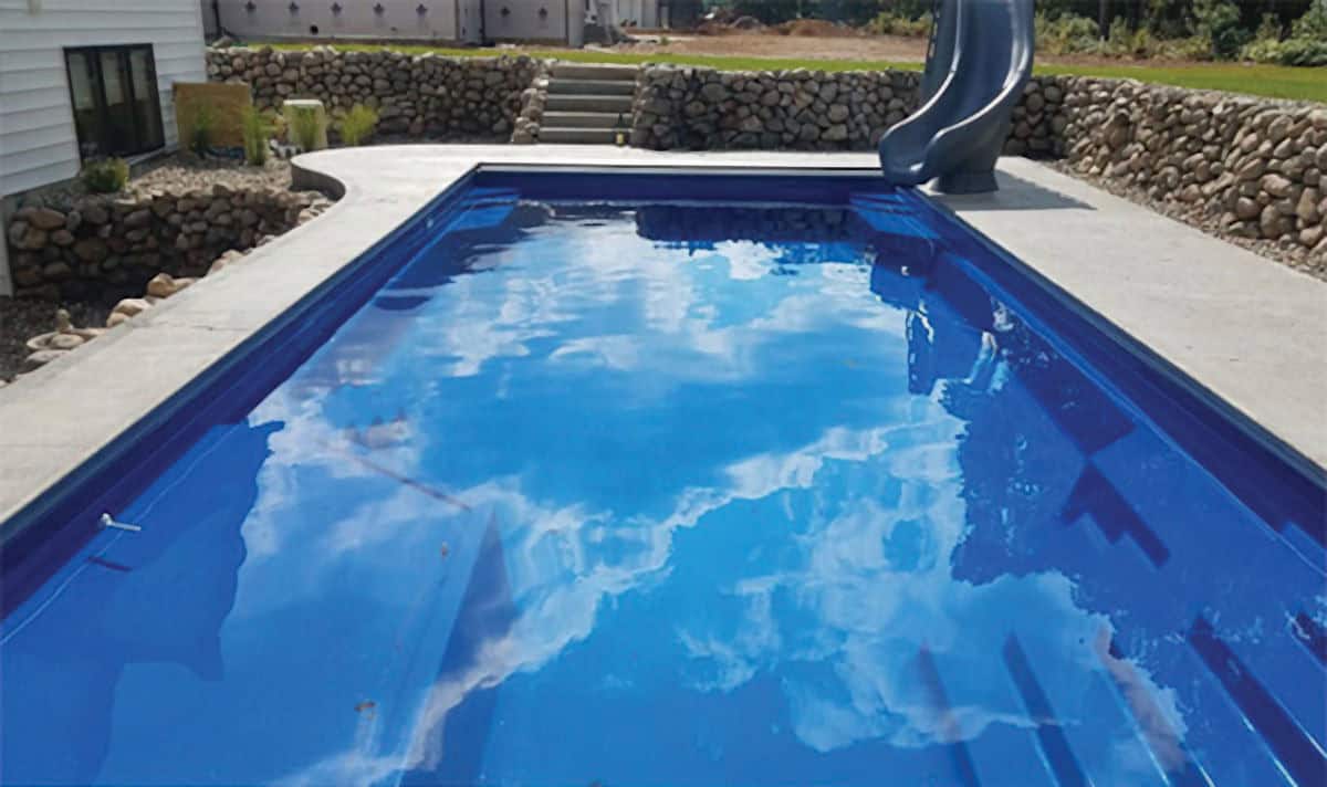 Meet Barrier Reef Fiberglass Pools Ultra Modern Pool and Patio