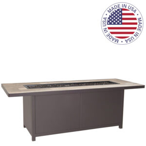 O.W. Lee Elba Aluminum 28x72 Fire Pit 5112-2872C