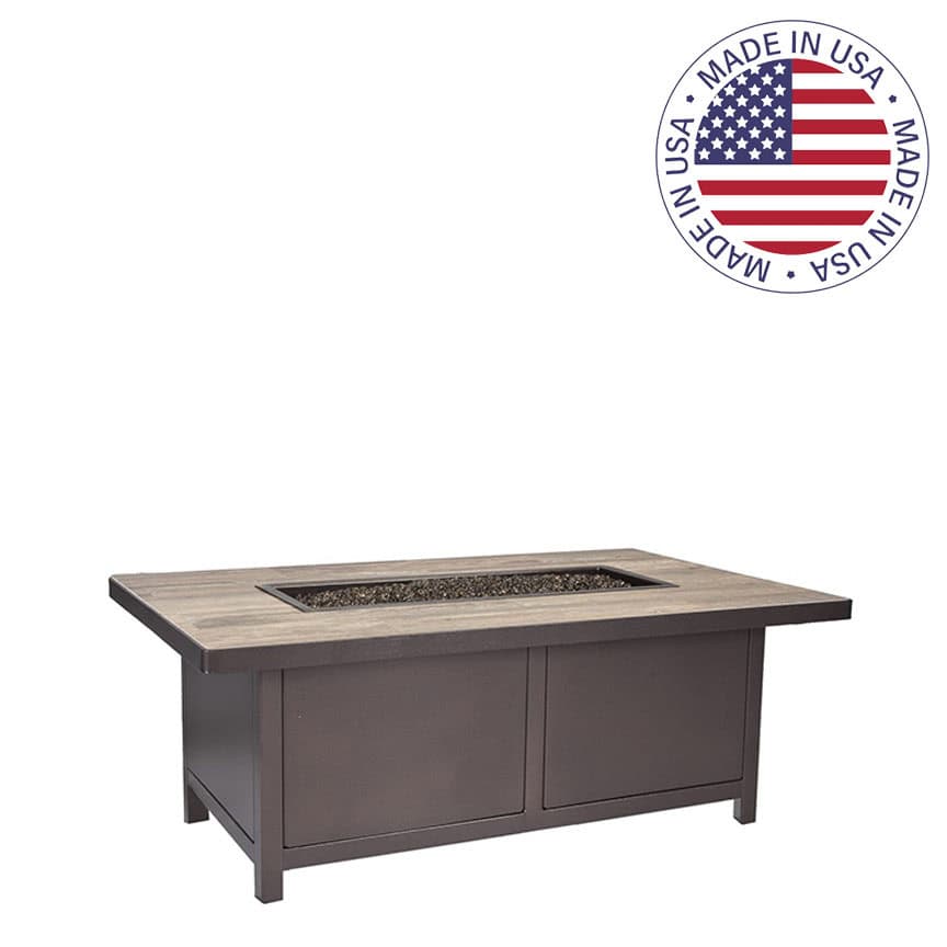 O.W. Lee Elba Aluminum 30x50 Fire Pit 5112-3050O