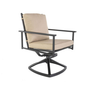 O.W. Lee Kensington Swivel Rocker Dining Arm Chair 9134-SR