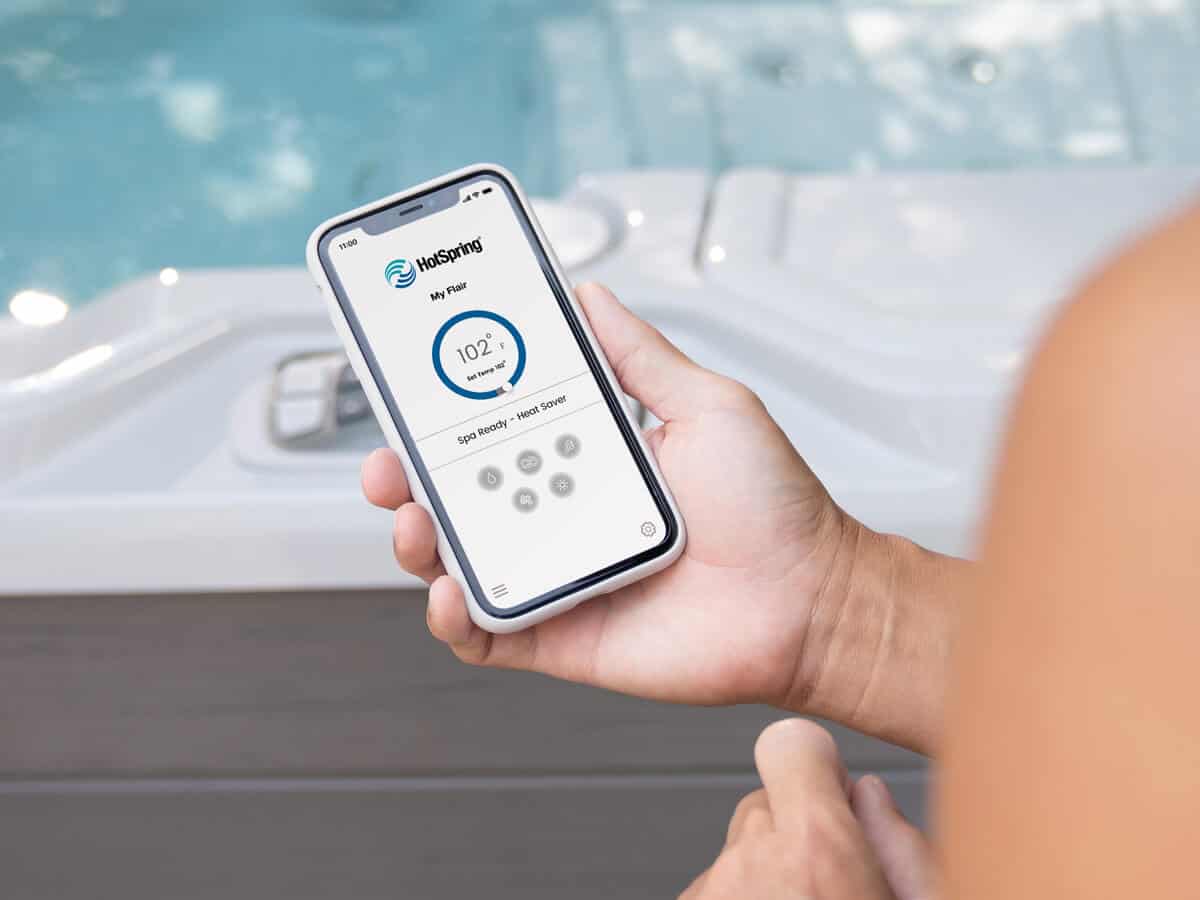 Get Connected...to Your Spa Ultra Modern Pool and Patio