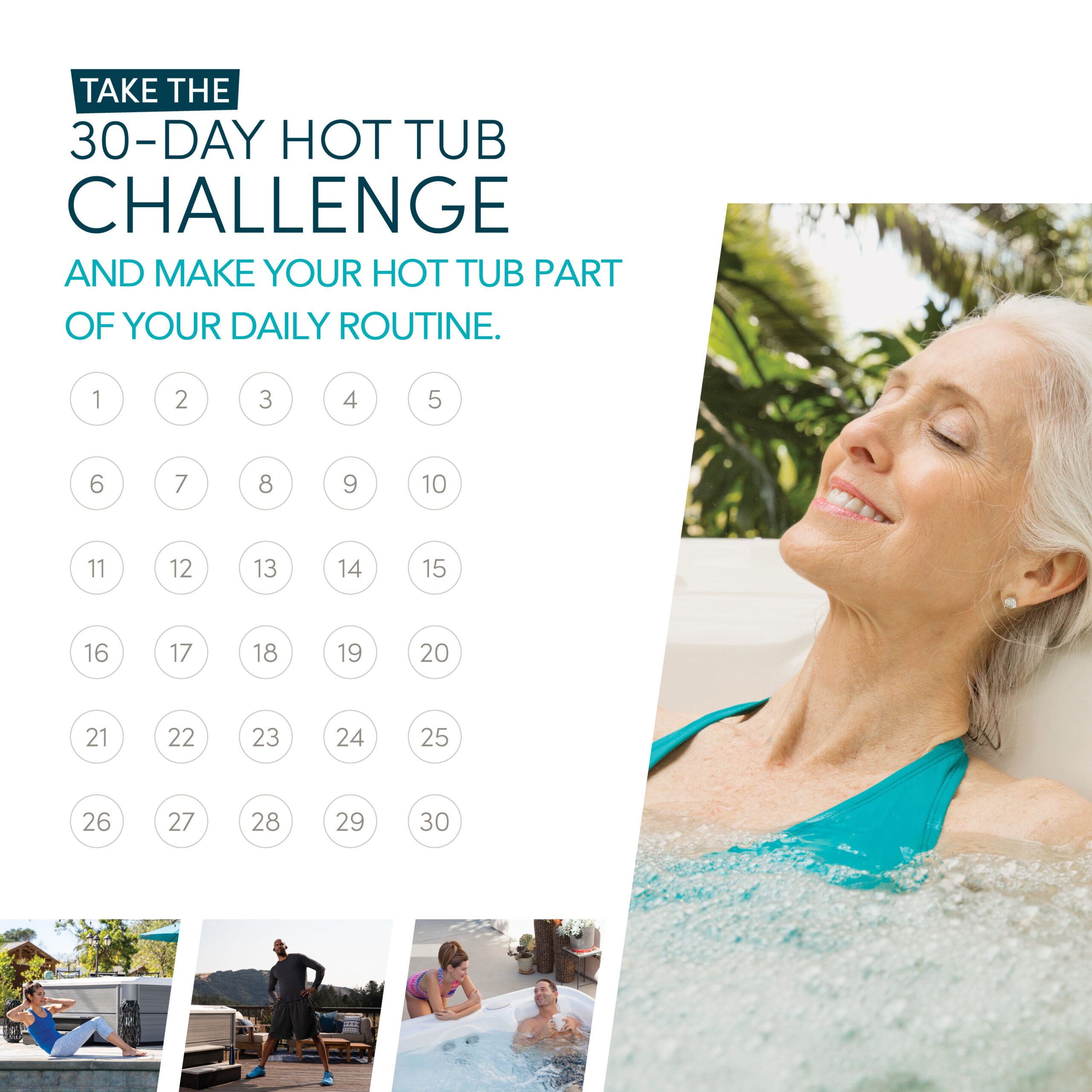 30 Day Hot Tub Challenge