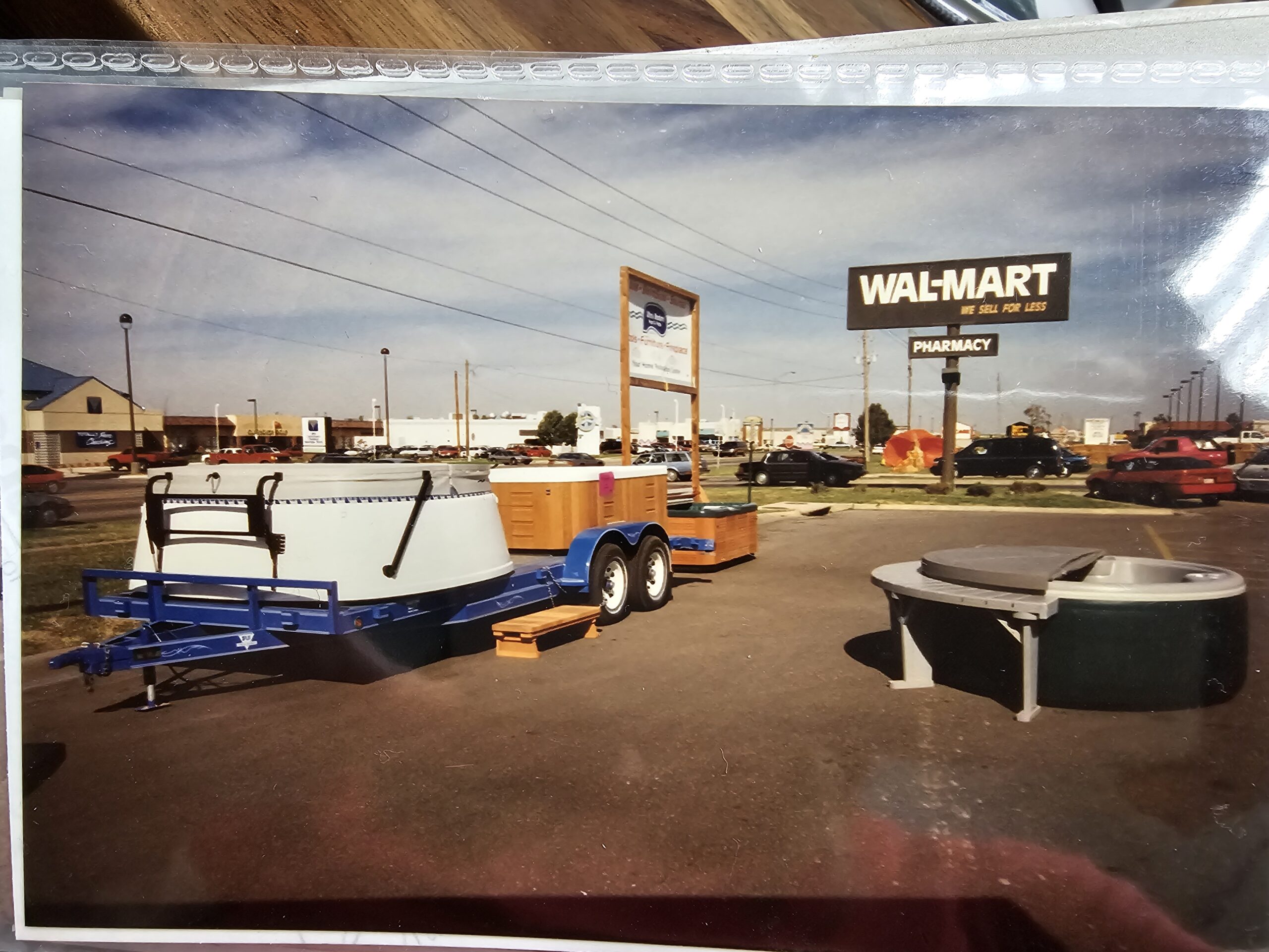 Check out these photos from 1995 when we used to do Walmart shows!