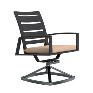 O.W. Lee Arc Dining Swivel Rocker Amr Chair 3433-SR