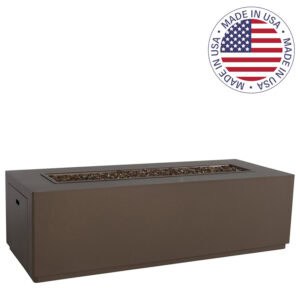 O.W. Lee Forma Aluminum 25x65 Fire Pit 5152-2565O