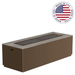 O.W. Lee Moda Aluminum 25x65 Fire Pit 5153-2565O