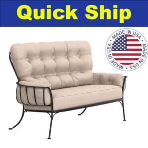 O.W. Lee Quick Ship Monterra Urban Scale Loveseat QS-424-2MS
