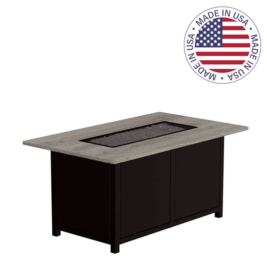 O.W. Lee Volante Aluminum 30x50 Fire Pit 5123-3050C