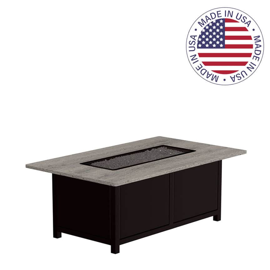 O.W. Lee Volante Aluminum 30x50 Fire Pit 5123-3050O