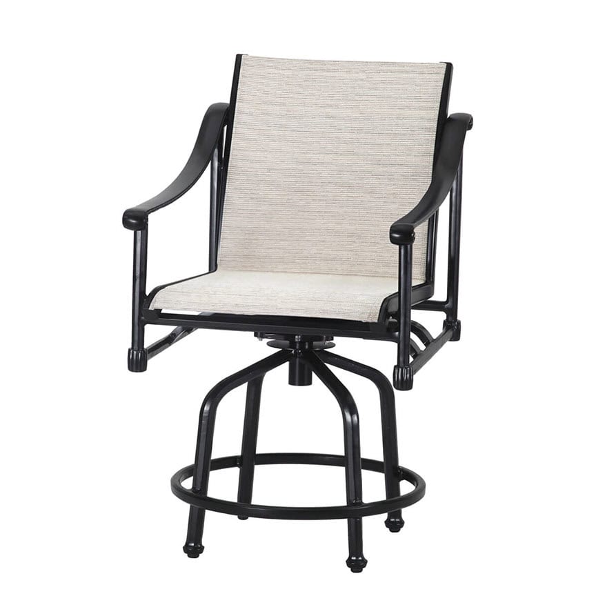 Gensun Morro Bay Sling Swivel Balcony Stool 50320006