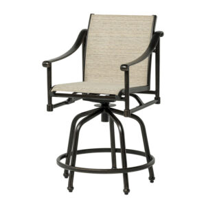 Gensun Morro Bay Sling Swivel Rocker Balcony Stool 50320036